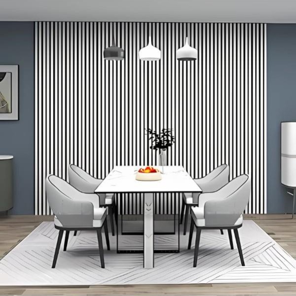 AKUSTİK LAMBRİ - BEYAZ - 100 CM