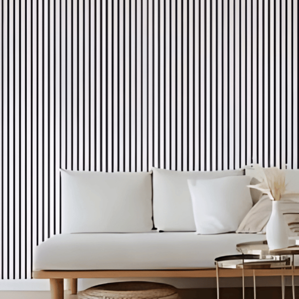 AKUSTİK MDF PANEL - BEYAZ - 60CM